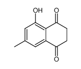 5-hydroxy-7-methyl-2,3-dihydro-[1,4]naphthoquinone Structure