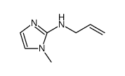 1H-Imidazol-2-amine, 1-methyl-N-2-propen-1-yl Structure