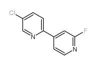 5-Chloro-2'-fluoro-2,4'-bipyridine Structure