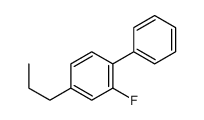 2-fluoro-1-phenyl-4-propylbenzene结构式