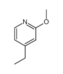 4-ethyl-2-methoxy-pyridine结构式