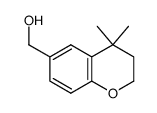 (4,4-dimethylchroman-6-yl)methanol Structure