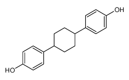 4-[4-(4-hydroxyphenyl)cyclohexyl]phenol结构式