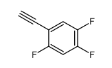 1-乙炔基-2,4,5-三氟苯结构式