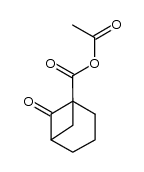 acetic 6-oxobicyclo[3.1.1]heptane-1-carboxylic anhydride Structure