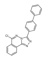 3-([1,1'-biphenyl]-4-yl)-6-chloro-[1,2,4]triazolo[3,4-a]phthalazine Structure