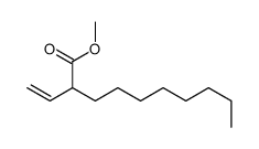 methyl 2-ethenyldecanoate结构式