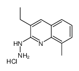 3-Ethyl-2-hydrazino-8-methylquinoline hydrochloride picture