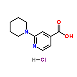 3,4,5,6-TETRAHYDRO-2H-[1,2']BIPYRIDINYL-4'-CARBOXYLIC ACID HYDROCHLORIDE structure