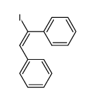 (E)-1,1'-(1-Iodo-1,2-ethenediyl)bisbenzene Structure