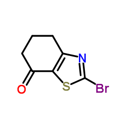 2-Bromo-5,6-dihydro-1,3-benzothiazol-7(4H)-one Structure