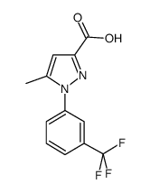 5-甲基-1-(3-三氟甲基苯基)-1H-吡唑-3-羧酸图片