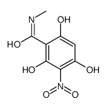 2,4,6-trihydroxy-N-methyl-3-nitrobenzamide Structure