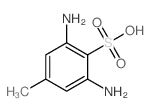 Benzenesulfonic acid,2,6-diamino-4-methyl- picture