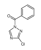 1-benzoyl-3-chloro-1,2,4-triazole Structure