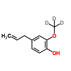 Eugenol-d3 Structure