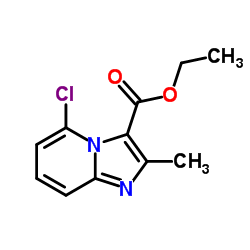 Ethyl 5-chloro-2-methylimidazo[1,2-a]pyridine-3-carboxylate picture