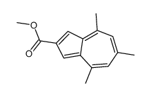 methyl 4,6,8-trimethylazulene-2-carboxylate Structure