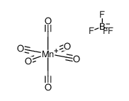 hexacarbonylmanganese(I) tetrafluoroborate Structure