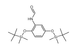 N-(2,5-bis((tert-butyldimethylsilyl)oxy)phenyl)formamide Structure