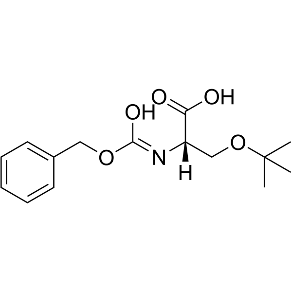 Z-Ser(tBu)-OH structure