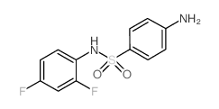 4-AMINO-N-(2,4-DIFLUOROPHENYL)BENZENESULFONAMIDE, TECH structure