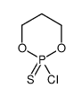 2-chloro-2-sulfanylidene-1,3,2λ5-dioxaphosphinane Structure