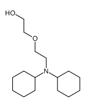 2-[2-(dicyclohexylamino)ethoxy]ethanol Structure