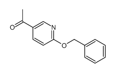 1-[6-(BENZYLOXY)PYRIDIN-3-YL]ETHANONE structure