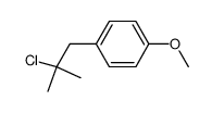 2-Methyl-2-chlor-3-(4-methoxy-phenyl)-propan picture