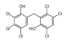 6-(2-Hydroxy-3,5,6-trichlorobenzyl)-2,3,4-trichlorophenol结构式