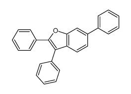 2,3,6-triphenyl-1-benzofuran Structure