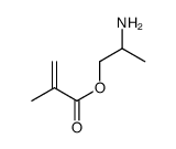 2-aminopropyl 2-methylprop-2-enoate Structure