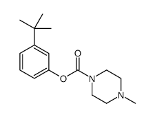 4-Methyl-1-piperazinecarboxylic acid 3-tert-butylphenyl ester picture