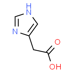 2-[1-[(3R,4S,5R)-3,4-dihydroxy-5-(phosphonooxymethyl)oxolan-2-yl]imidazol-4-yl]acetic acid Structure