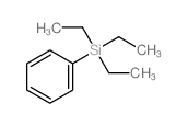 Benzene,(triethylsilyl)- Structure