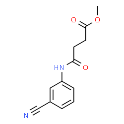 methyl 4-(3-cyanoanilino)-4-oxobutanoate picture