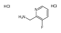 2-AMINOMETHYL-3-FLUOROPYRIDINE DIHYDROCHLORIDE Structure