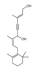 11,12-Didehydro-7,10-dihydro-10-hydroxyretinol structure