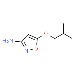 3-Isoxazolamine,5-(2-methylpropoxy)-(9CI) structure