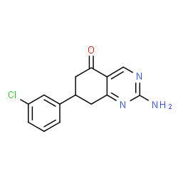 2-Amino-7-(3-chlorophenyl)-7,8-dihydroquinazolin-5(6H)-one图片