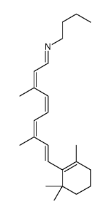 N-retinylidene-n-butylamine structure