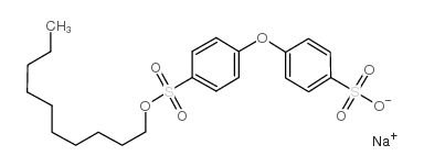 sodium decyl diphenyl ether disulfonate Structure