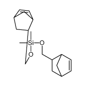 bis(5-bicyclo[2.2.1]hept-2-enylmethoxy)-dimethylsilane Structure