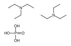 N,N-diethylethanamine,phosphoric acid Structure