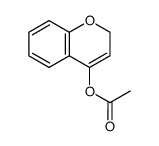 4-Acetoxy-2H-1-chromene Structure