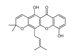 trapezifolixanthone结构式