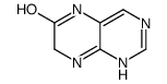 6(5H)-Pteridinone, 1,7-dihydro- (9CI)结构式