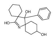 7,11-dihydroxy-7-phenyl-14-azadispiro[5.1.58.26]pentadecan-15-one结构式