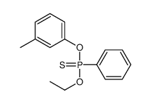 ethoxy-(3-methylphenoxy)-phenyl-sulfanylidene-λ5-phosphane结构式